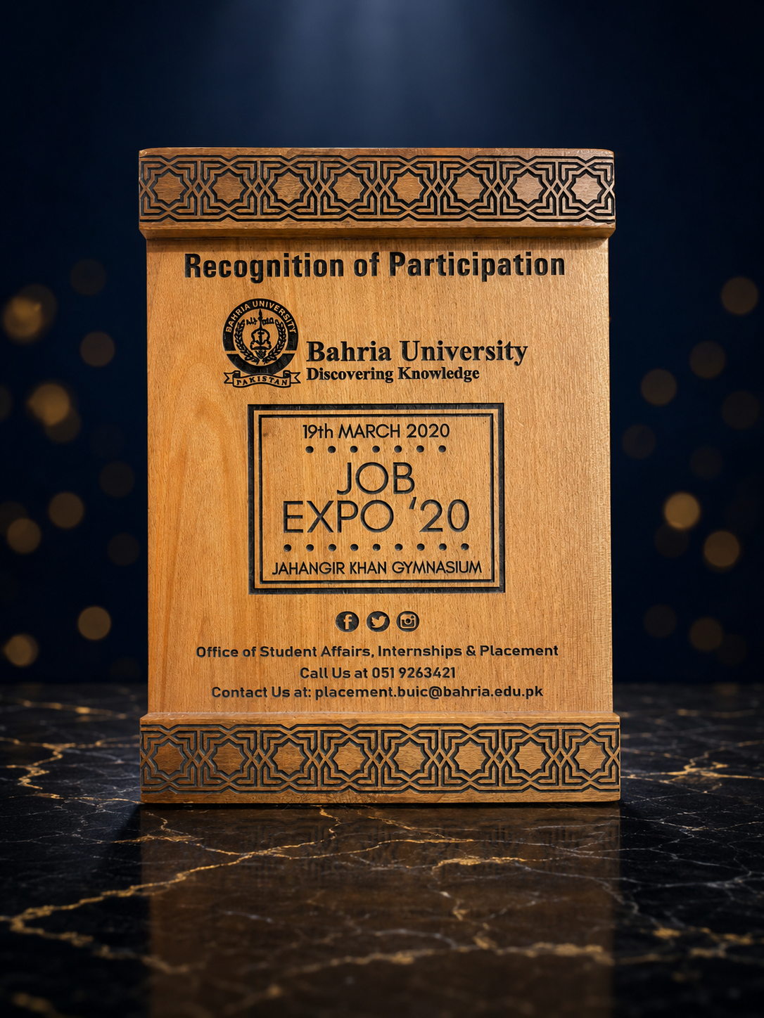 Bahria University recognition